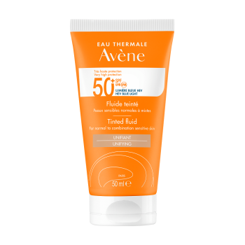 avene solari fluido spf50+ colorato flacone con erogatore 50ml